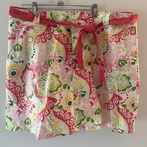 Summer fun pattern SKIRT with tie sash🌺